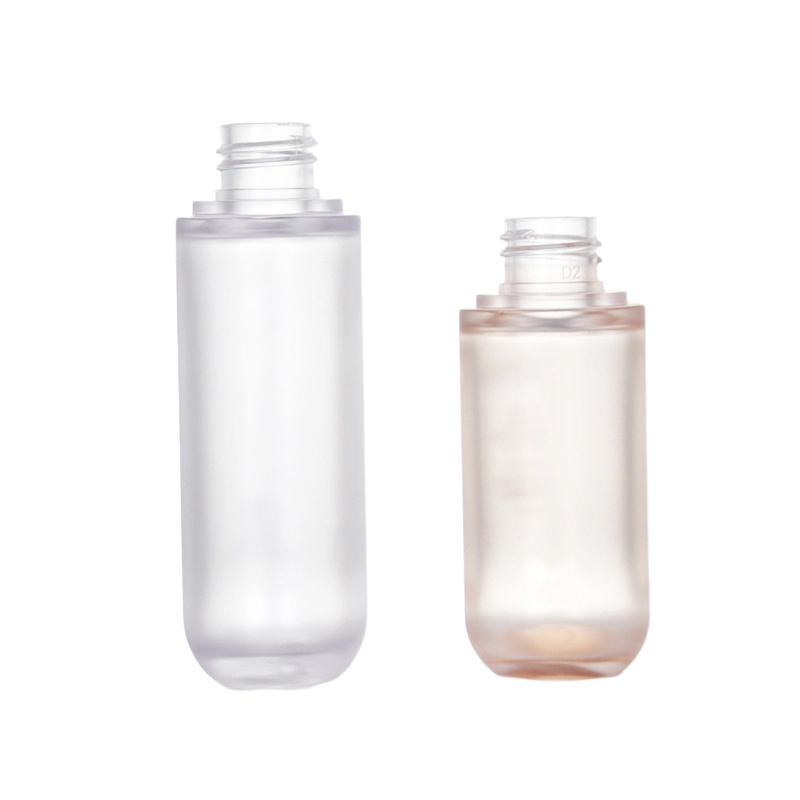 Уникальная прозрачная пластиковая бутылка для лосьона для ухода за кожей