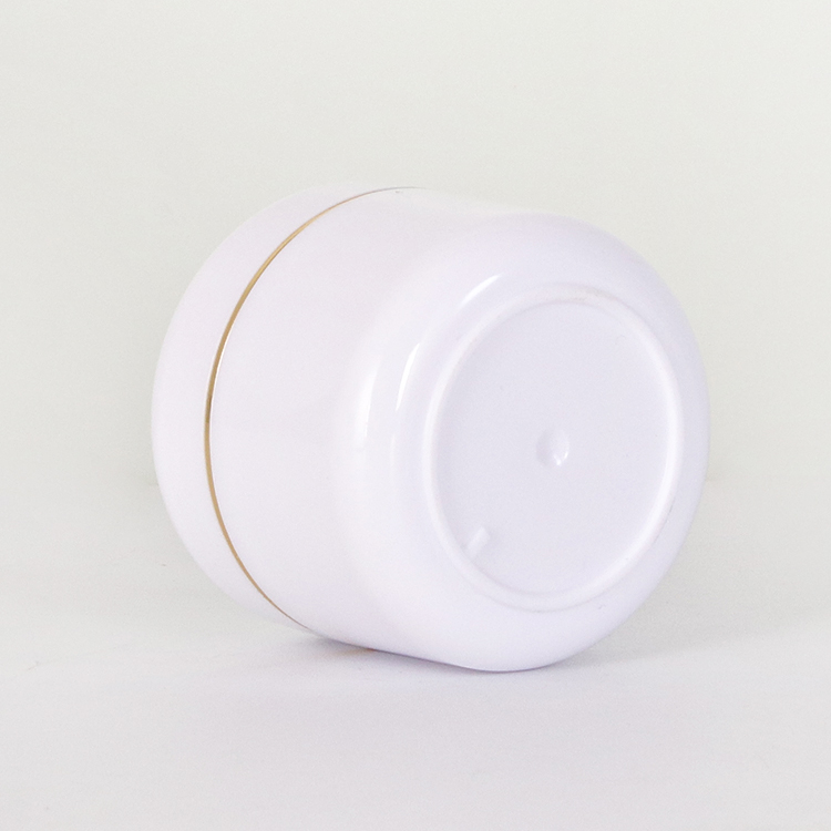 Белые полипропиленовые пластиковые банки для крема в качестве косметических контейнеров оптом